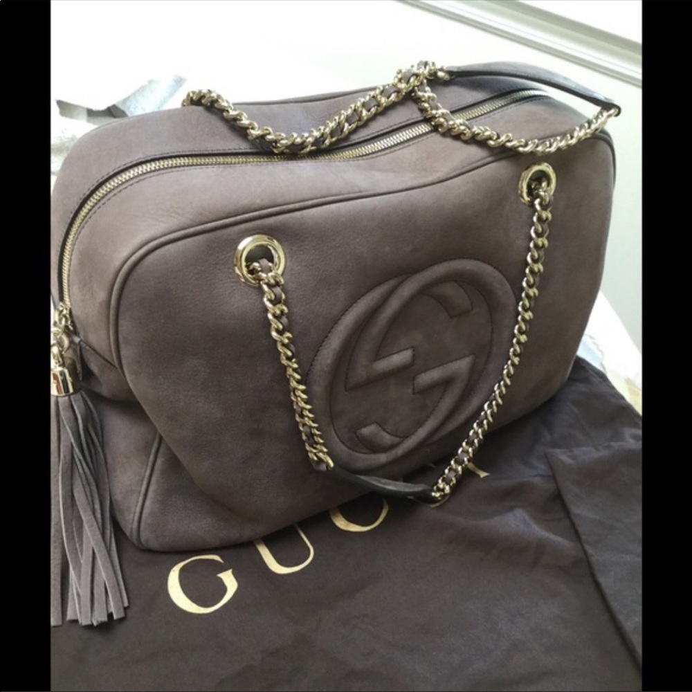 Authentic Gucci Soho suede bag-popular style!
